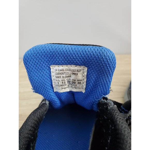 Skechers Kids 95445L Revel Sneaker Black/Gray/Royal Blue 1M US Little Kid - Picture 9 of 9